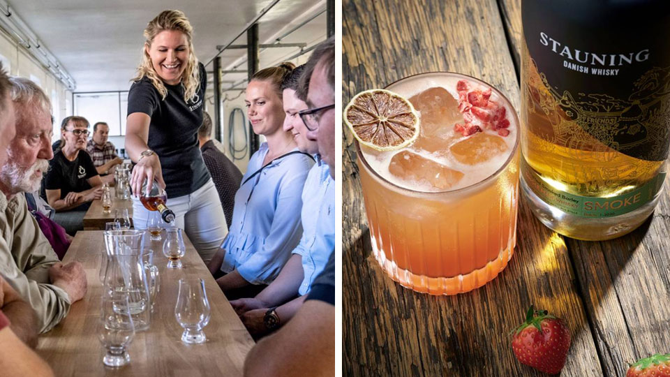 Forfriskende cocktails lavet på dansk alkohol hos Stauning Whisky