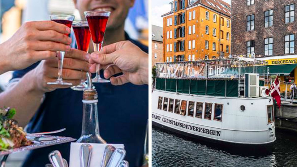 Tag med på snapseskole på Christianshavn Færgecafé