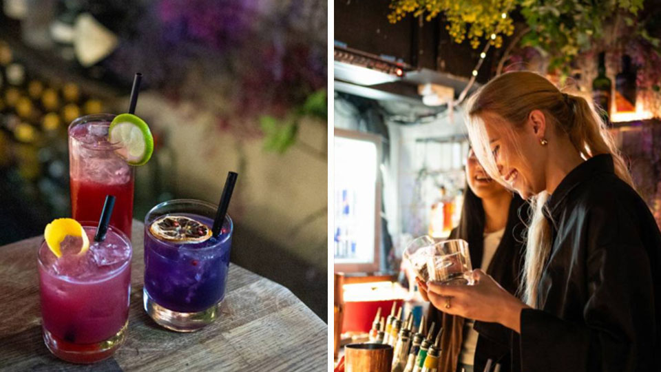 Cocktailkursus hos PV – Kaffe & Cocktails i Aarhus med velkomstdrink og kreative drinks