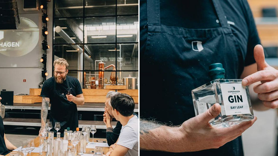 Gin- og spiritussmagning hos Copenhagen Distillery – rundvisning og smagning af 5 produkter